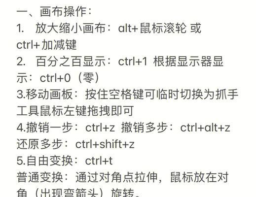 教你如何在PS中设置连续撤回功能（实现连续撤回的简易方法与技巧）