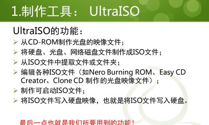 简单易懂的U盘装ISO教程（以U盘装ISO镜像，快速实现系统安装）