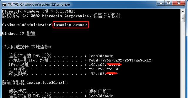 电脑显示IP设置错误的解决方法（排查和修复电脑显示IP设置错误的步骤）